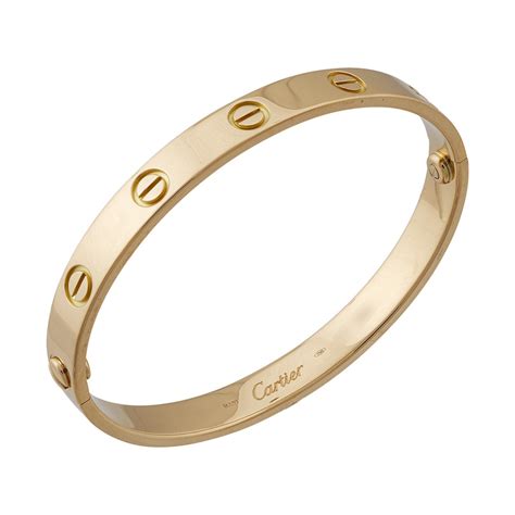 cartier love bracelet gold plated|cartier love bracelet gold price.